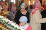 16-Архиерейское богослужение на праздник Входа Господня в Иерусалим  в Андреевском кафедральном соборе г.Усть-Каменогорска